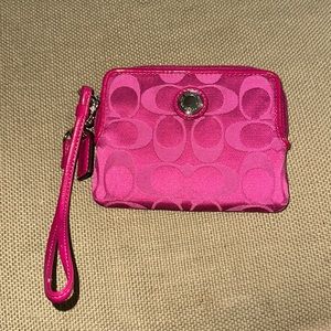 Coach wristlet